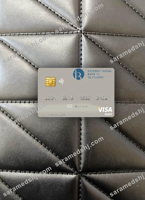 Tajikistan IBT visa debit card photolook front